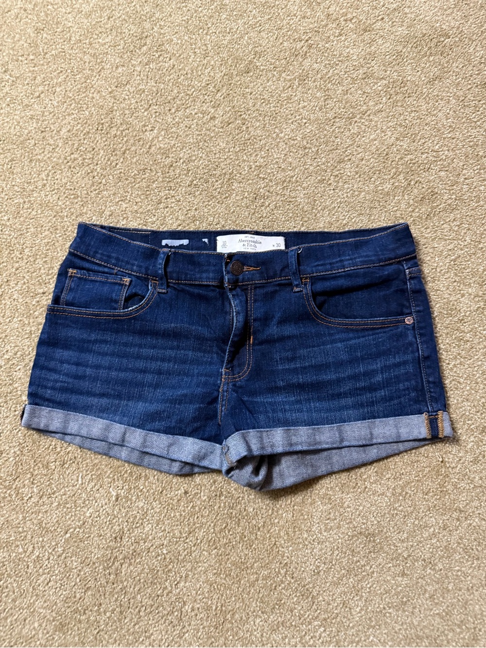 Levi’s & Abercrombie Denim Shorts Bundle - Women’s Size 10 and Waist 30